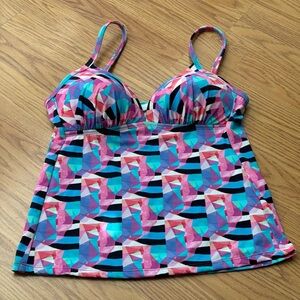 La Blanca - Multi Pink Tankini Swimsuit Bra